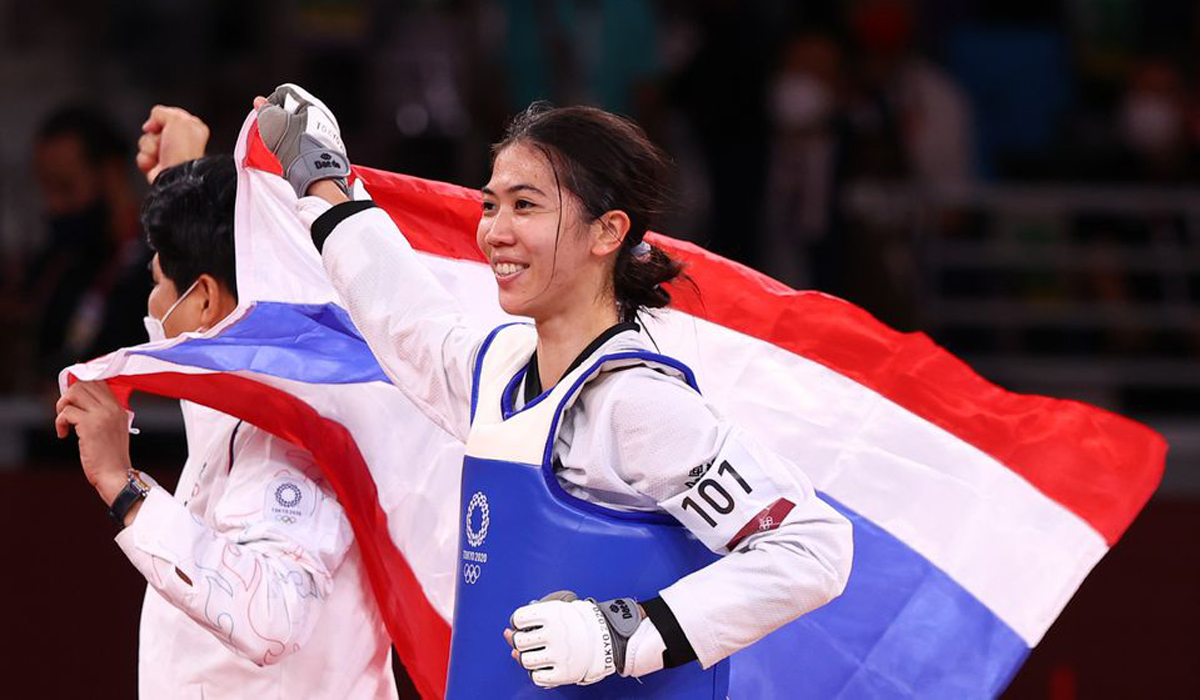 Taekwondo-Thailand's Wongpattanakit wins women's 49kG gold medal